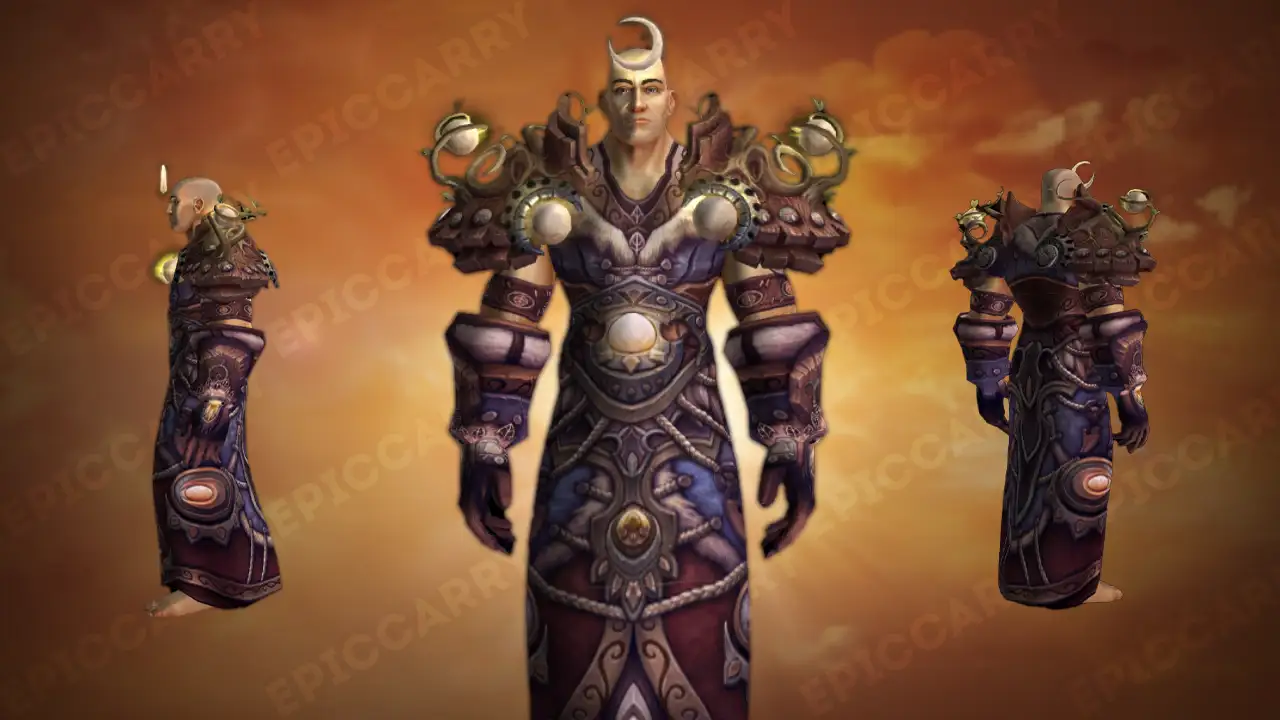 Moonlight And Magic: Selecting Druid Transmog Sets For The Lunar-Inspired Moonkins | Epiccarry Conquerors Nightsong Battlegear 25 Recolor Moonlight And Magic: Selecting Druid Transmog Sets For The Lunar-Inspired Moonkins