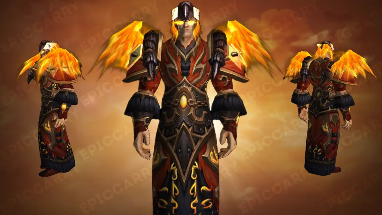 Moonlight And Magic: Selecting Druid Transmog Sets For The Lunar-Inspired Moonkins | Epiccarry Firekin Druid Of The Flame Island Set Moonlight And Magic: Selecting Druid Transmog Sets For The Lunar-Inspired Moonkins