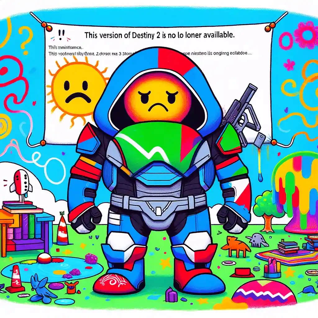 Shocking Destiny 2 Glitch: Players Left In The Dark! | Epiccarry Error This Version Of Destiny 2 Is No Longer Available Shocking Destiny 2 Glitch: Players Left In The Dark!