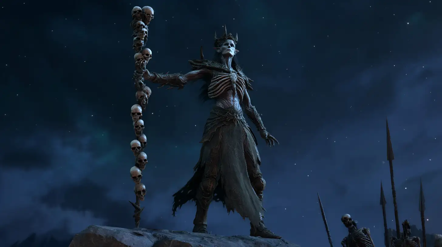 Diablo Iv Season 8 Blood Wave Necromancer Build Guide: Drowning Demons In Billions | Epiccarry Blood Wave Necromancer Cloaked In A Shroud Of False Death