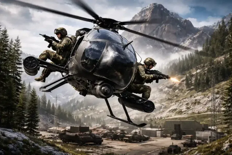 Battlefield 6 Little Bird Helicopter Guide – Stats, Loadouts, And Combat Tips | Epiccarry Bird Scout Helicopter Guide – How To Deal Damage Effectively In The New Season’s Most Important Aircraft Addition